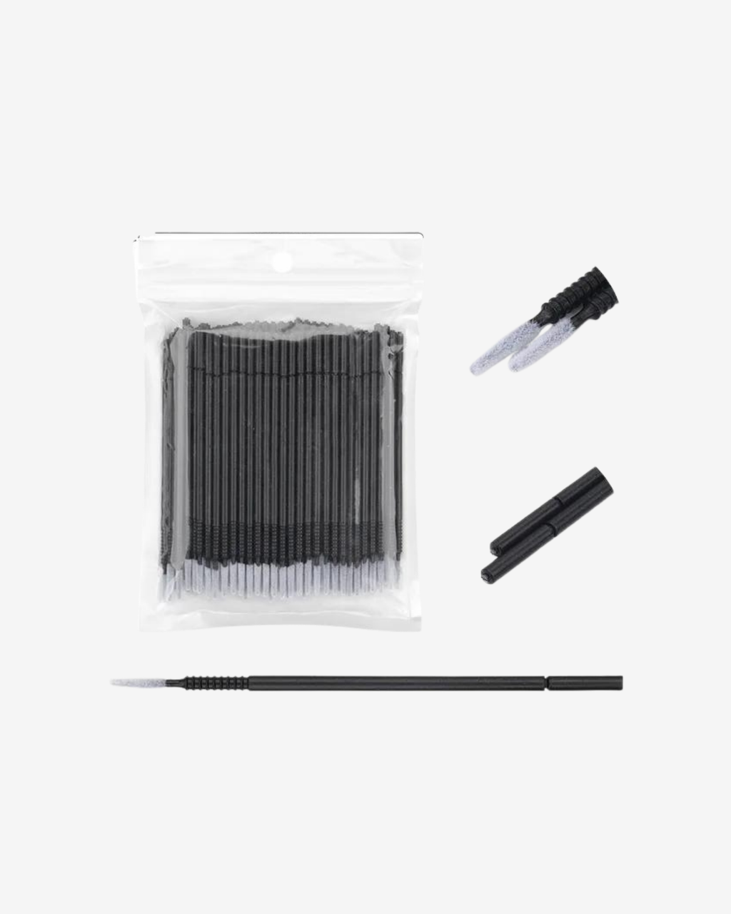 Microswabs black qty 100