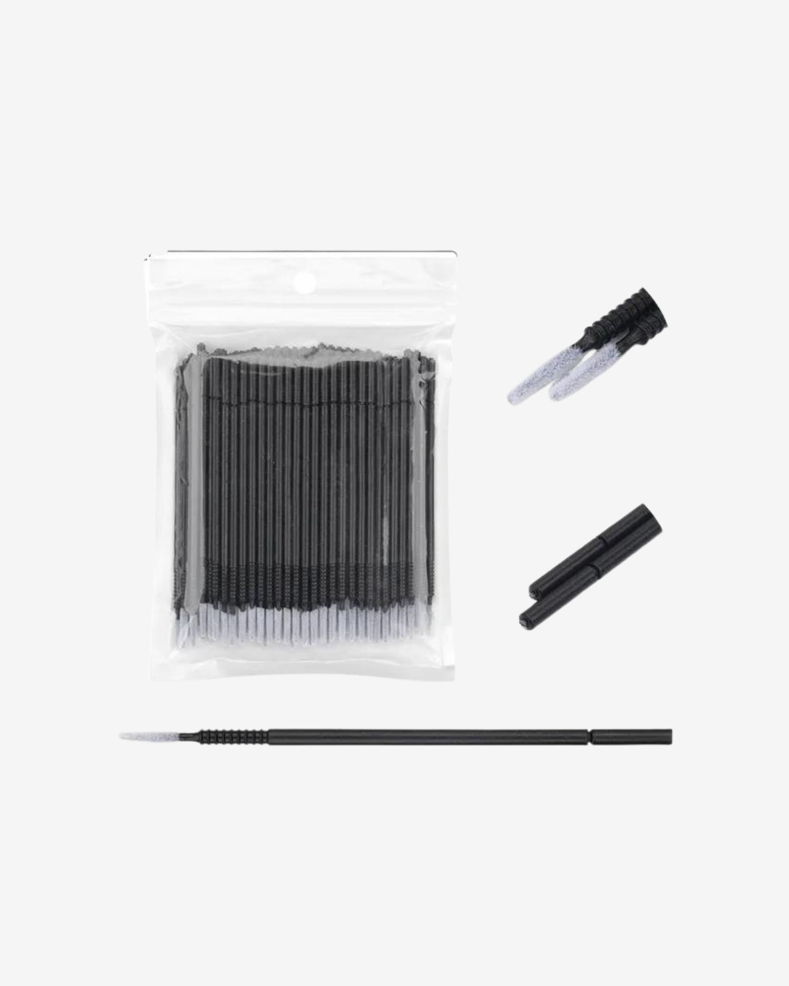 Microswabs black qty 100
