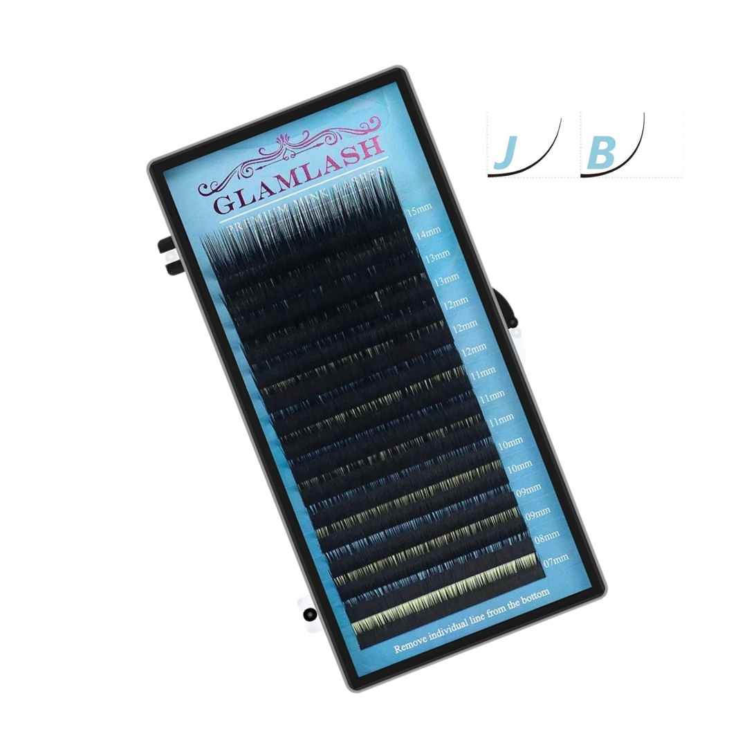 GLAMLASH 0.05 J B Curl Mix Trays