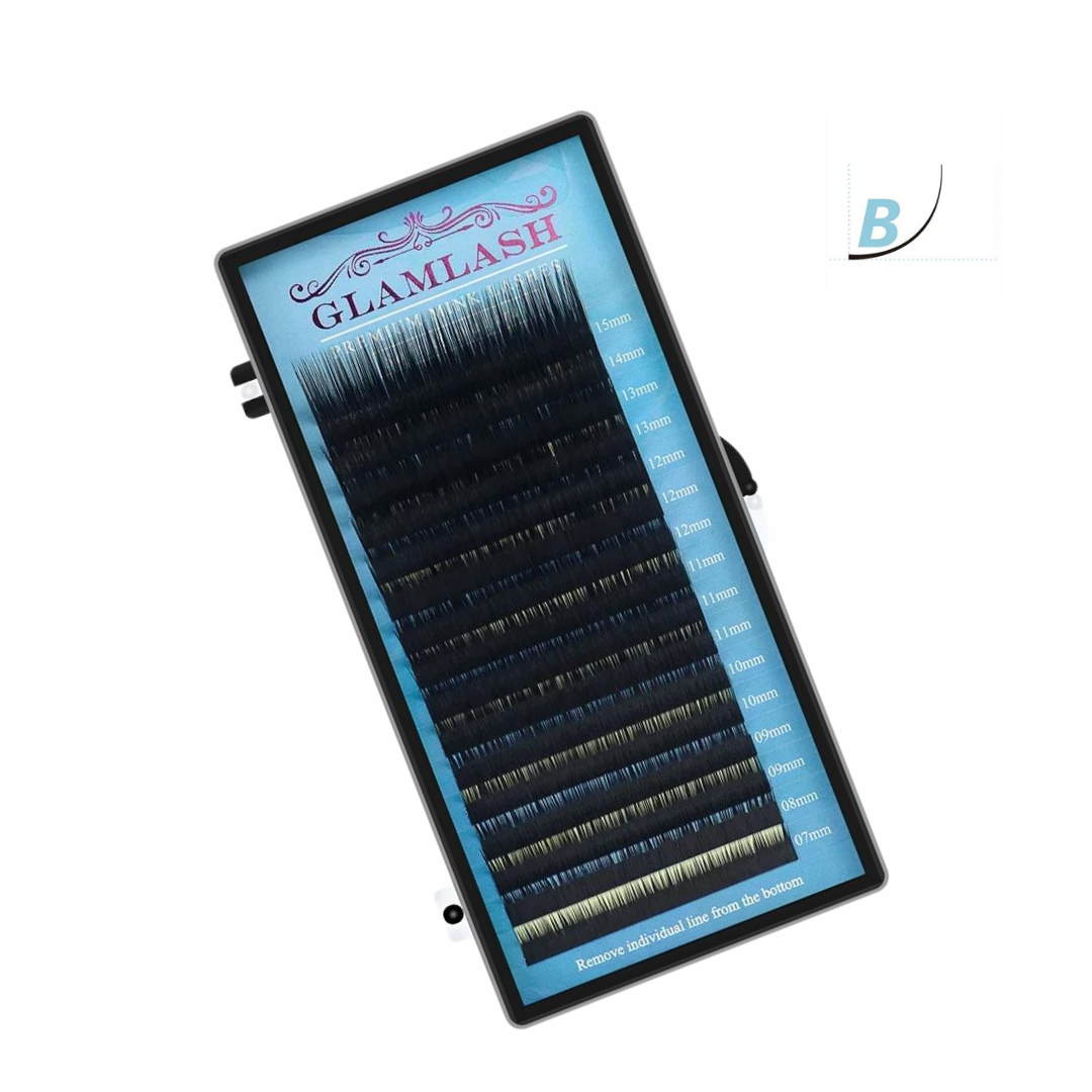 GLAMLASH 0.05 J B Curl Mix Trays