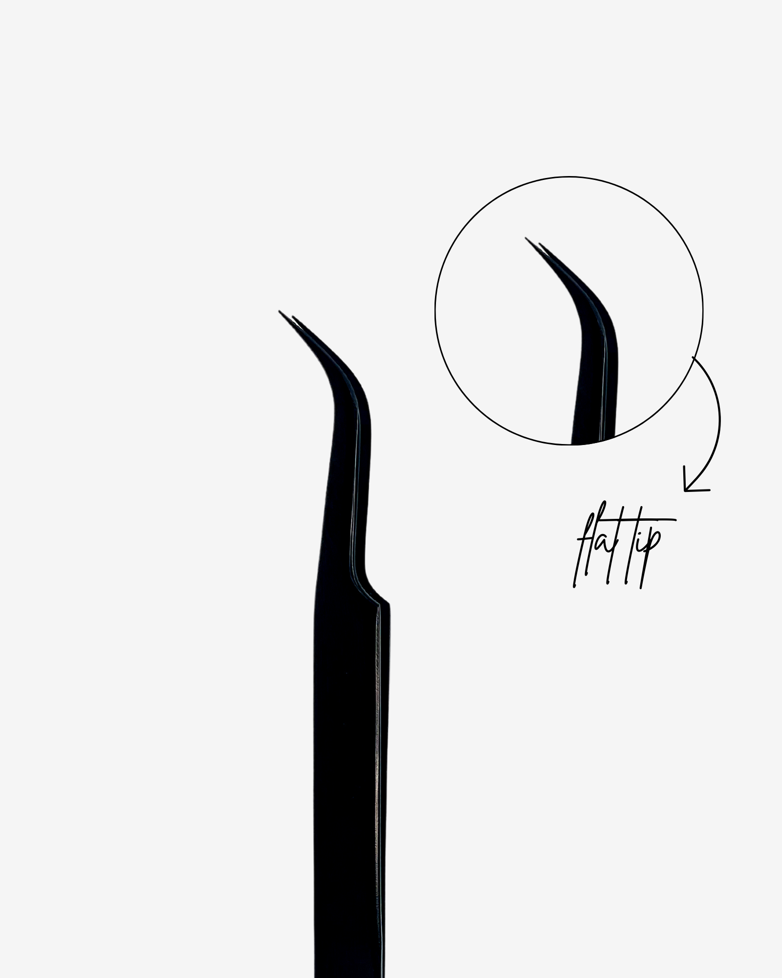 Miafaux Flat Lash Tweezer EMPOWERED