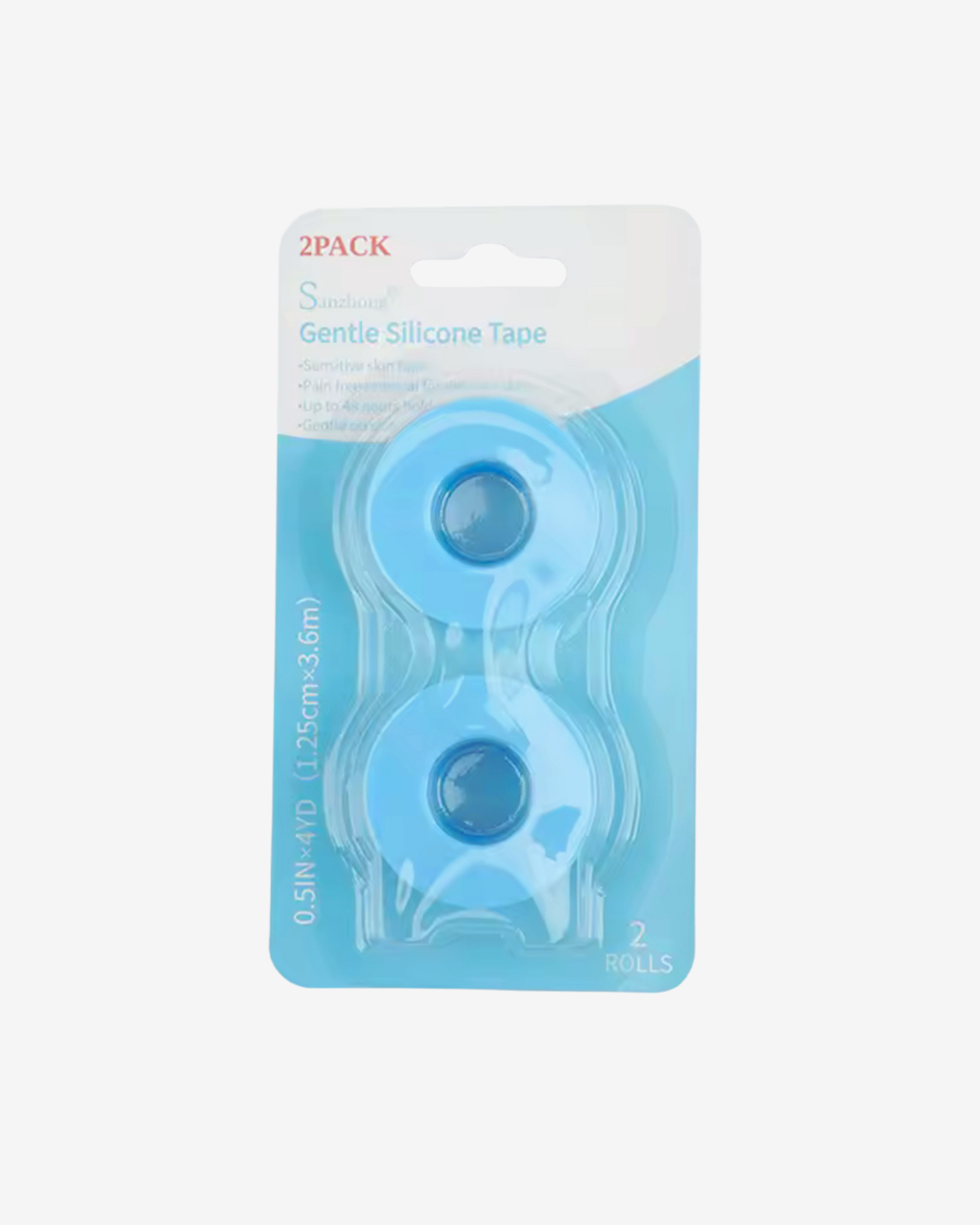 Gentle Silicone Tape (1 in x 4 YD) qty 2