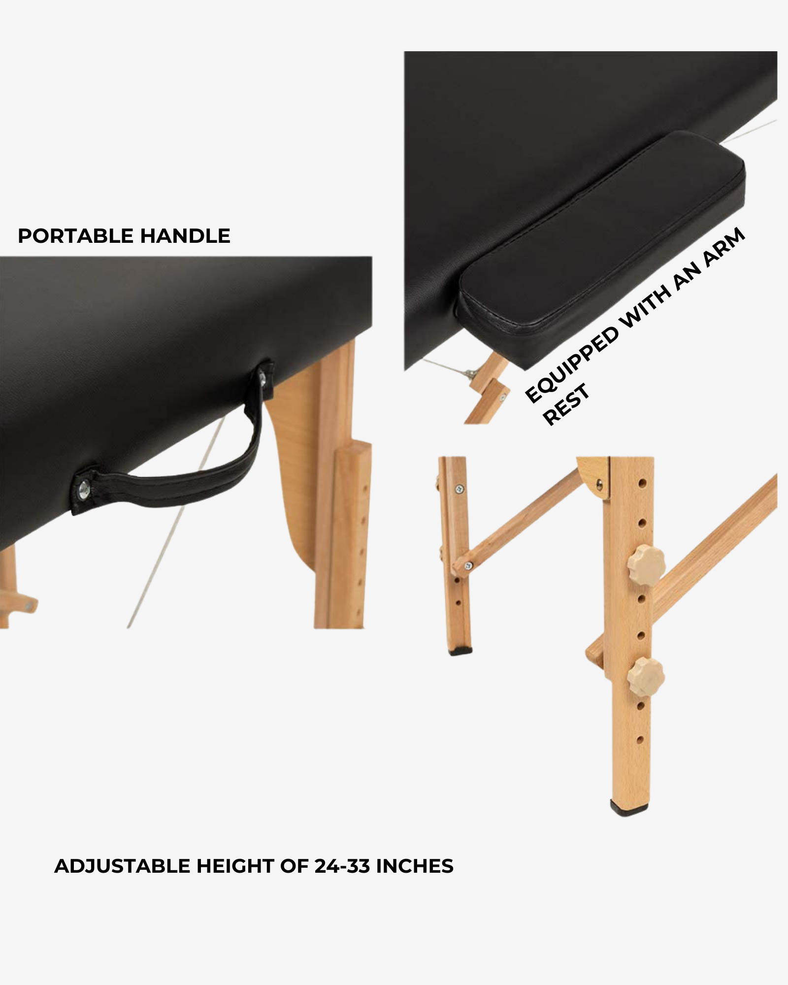 LASH PMU BED TABLE - PORTABLE 28 INCH