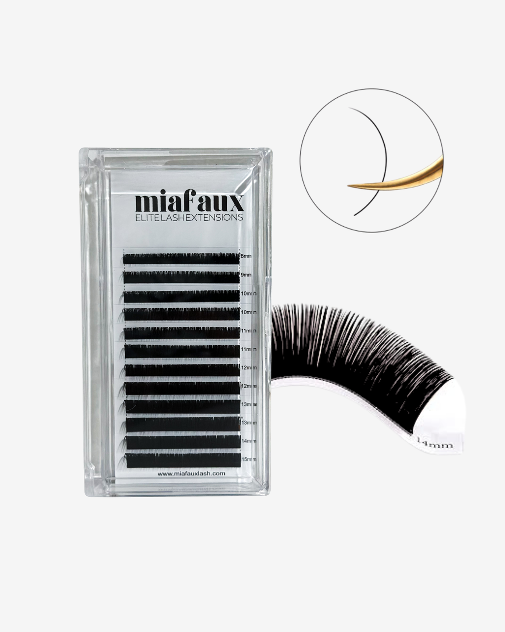 Miafaux Classic Lashes - 12 LINES