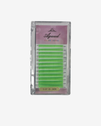 Aguud Glow in the Dark Lash Extensions – Neon Color Lashes for Festivals, Parties & Creative Sets