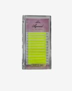 Aguud Glow in the Dark Lash Extensions – Neon Color Lashes for Festivals, Parties & Creative Sets