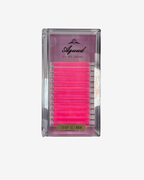Aguud Glow in the Dark Lash Extensions – Neon Color Lashes for Festivals, Parties & Creative Sets