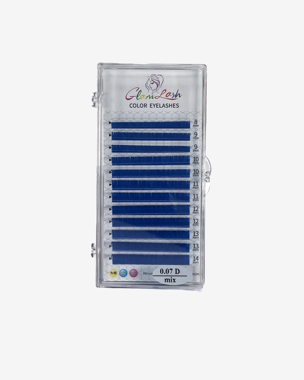 Hijoyseen Color Lashes - Neon Collection - D curl