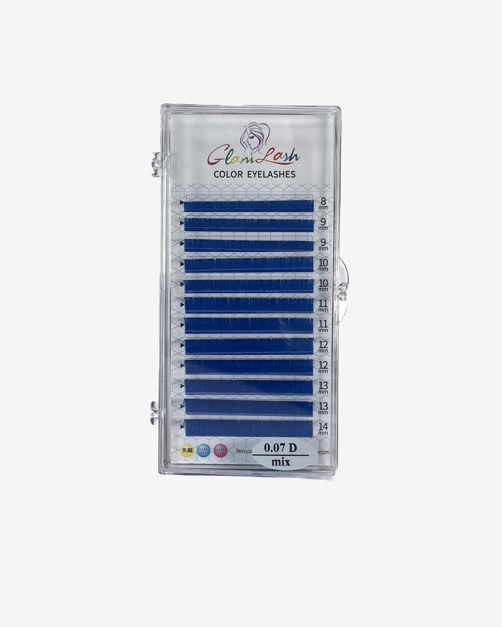 Hijoyseen Color Lashes - Neon Collection - D curl