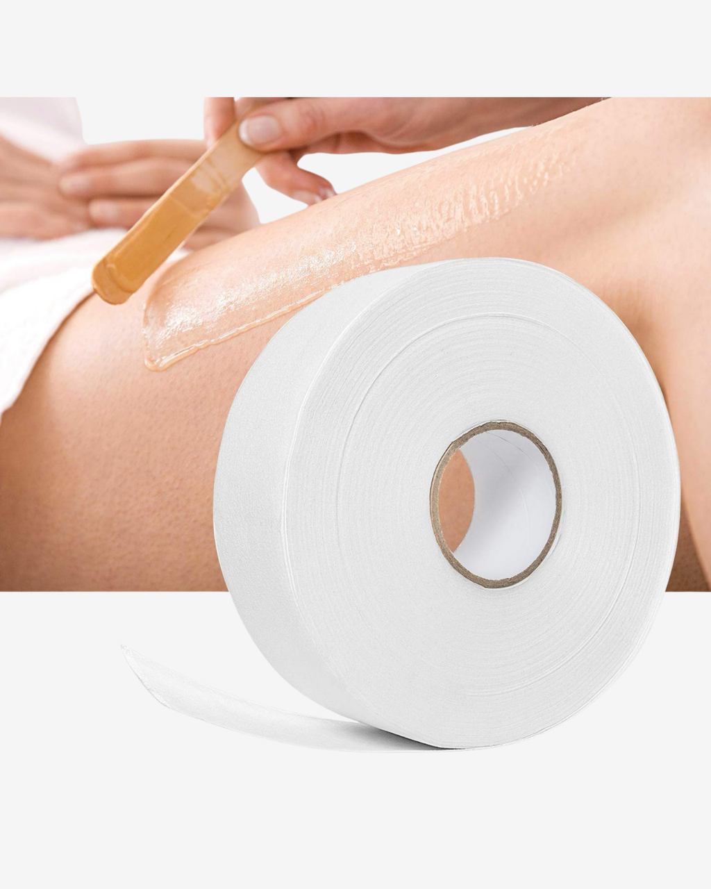 Non-woven Wax Strip Roll for Body and Facial Hair Removal, 2.75" x 100 Yards