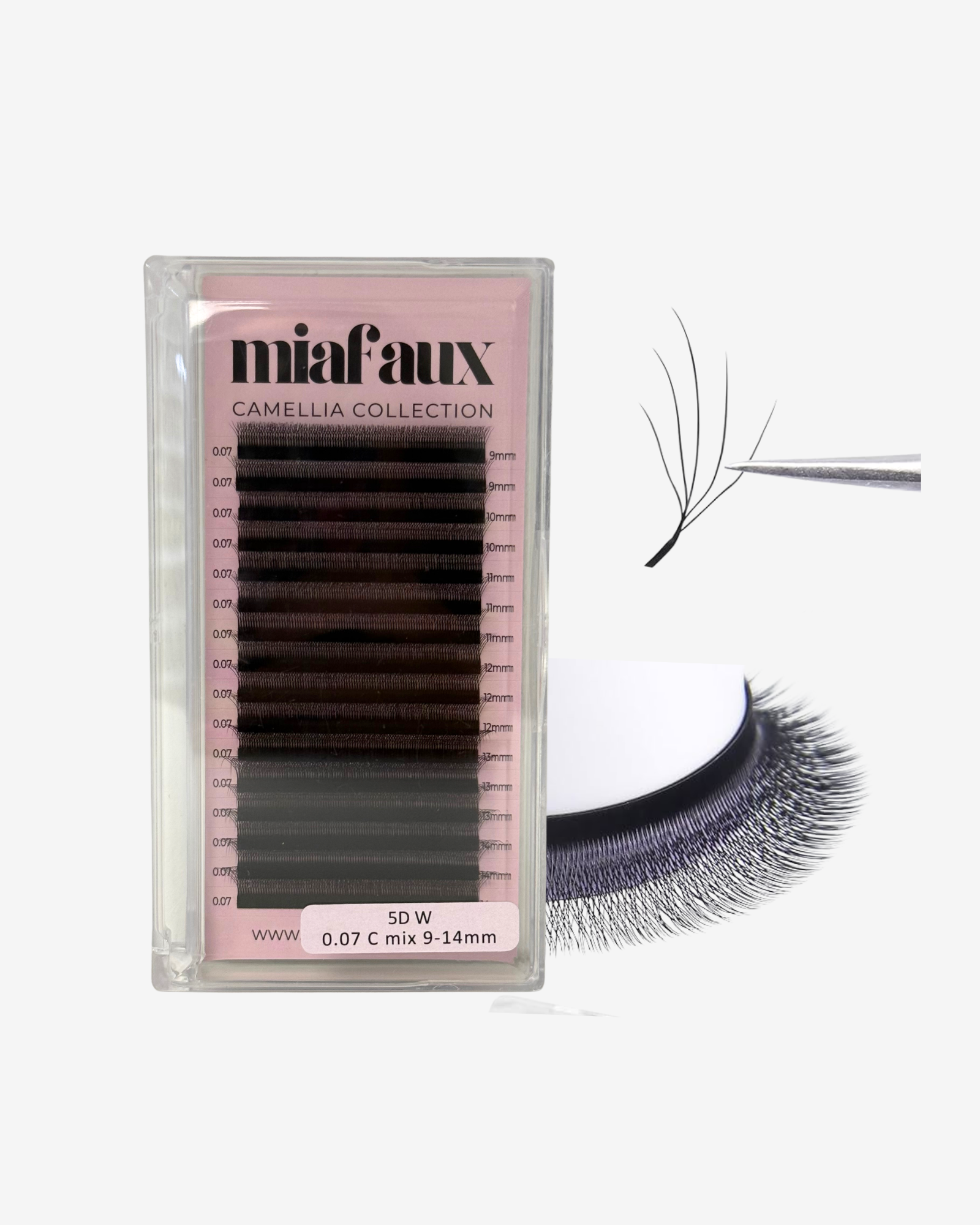 Miafaux Camellia Collection W 5D - 16 Lines
