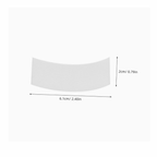 Foam precut Eyepads Roll x 110