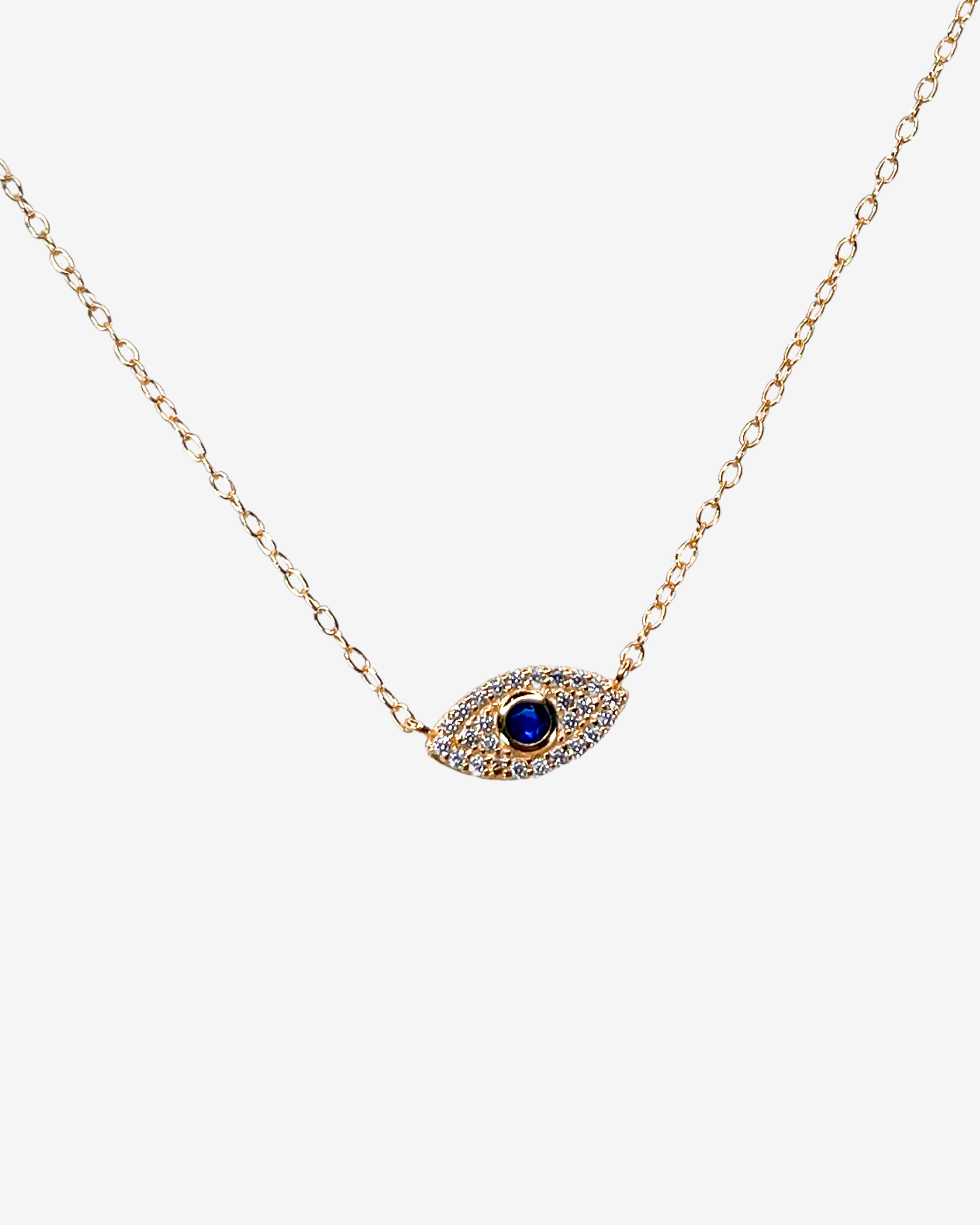 Lucky Eye Necklace Gold