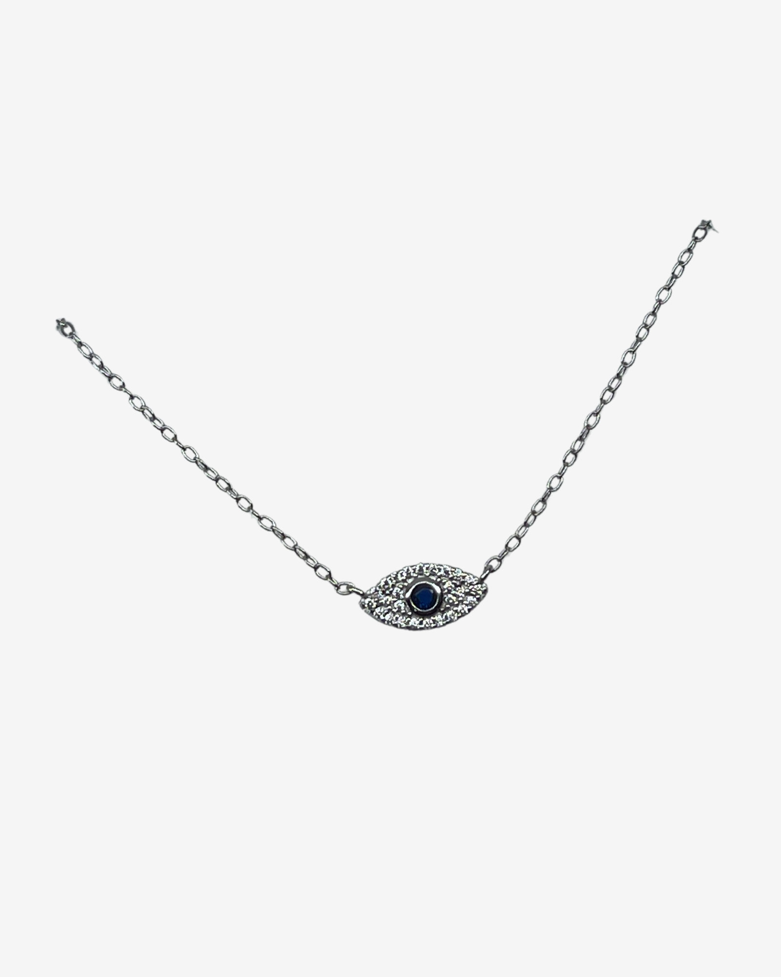 Lucky Eye Necklace Silver