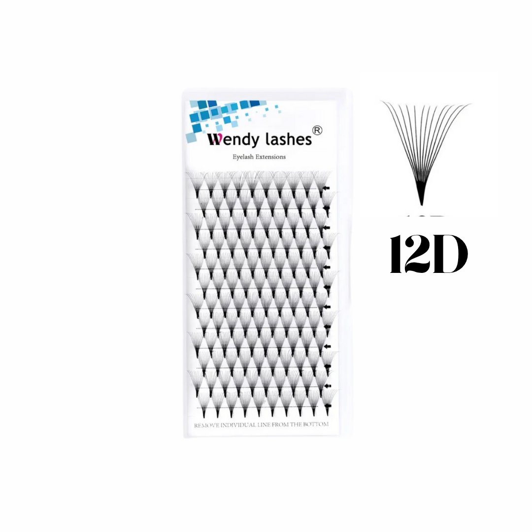 Wendy  Lashes Promades SHARP BASE 12D
