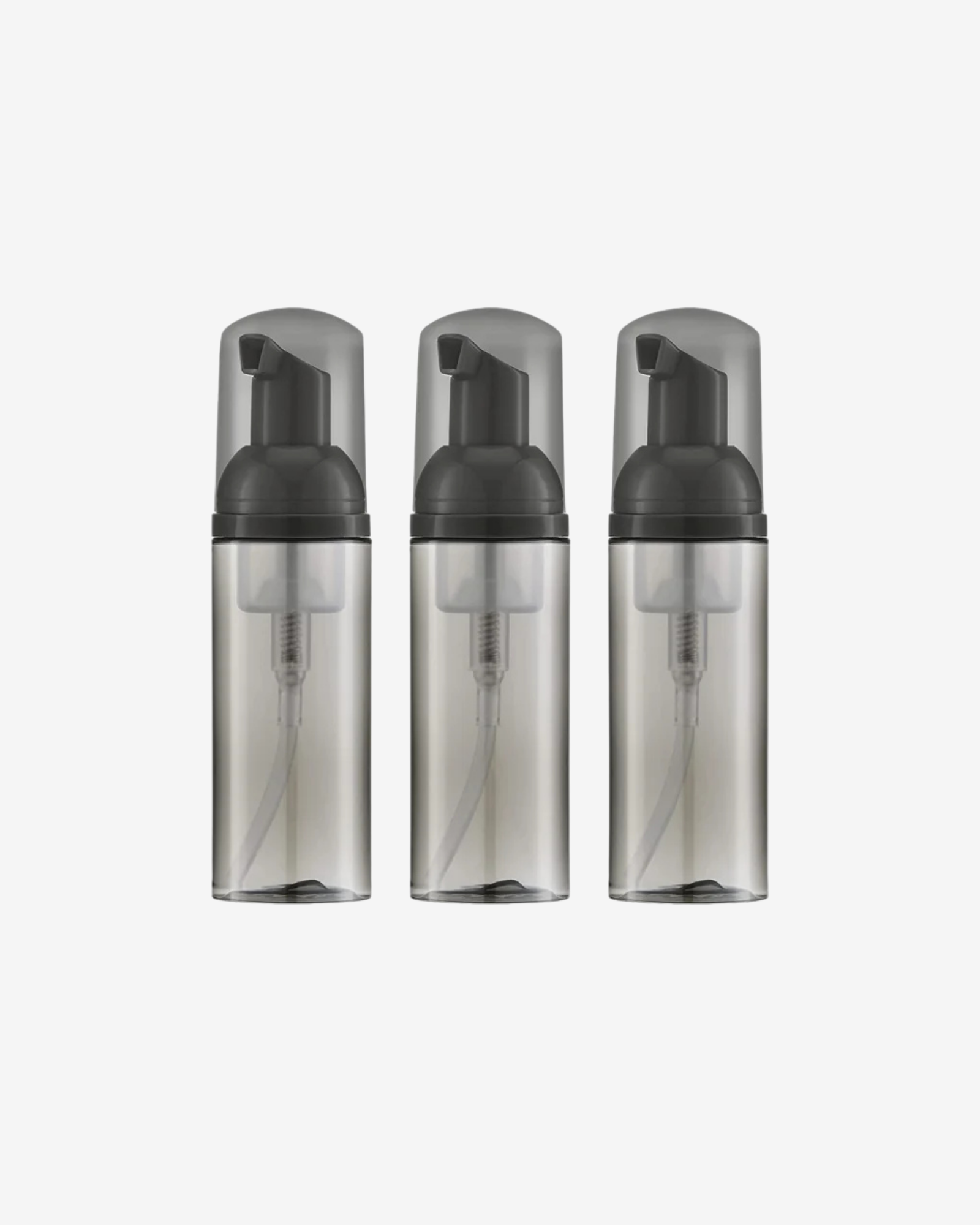 Lash Shampoo Pump Bottles x3 – Empty Foam Dispenser for Lash Aftercare Kits | Best Lash Cleanser Bottles