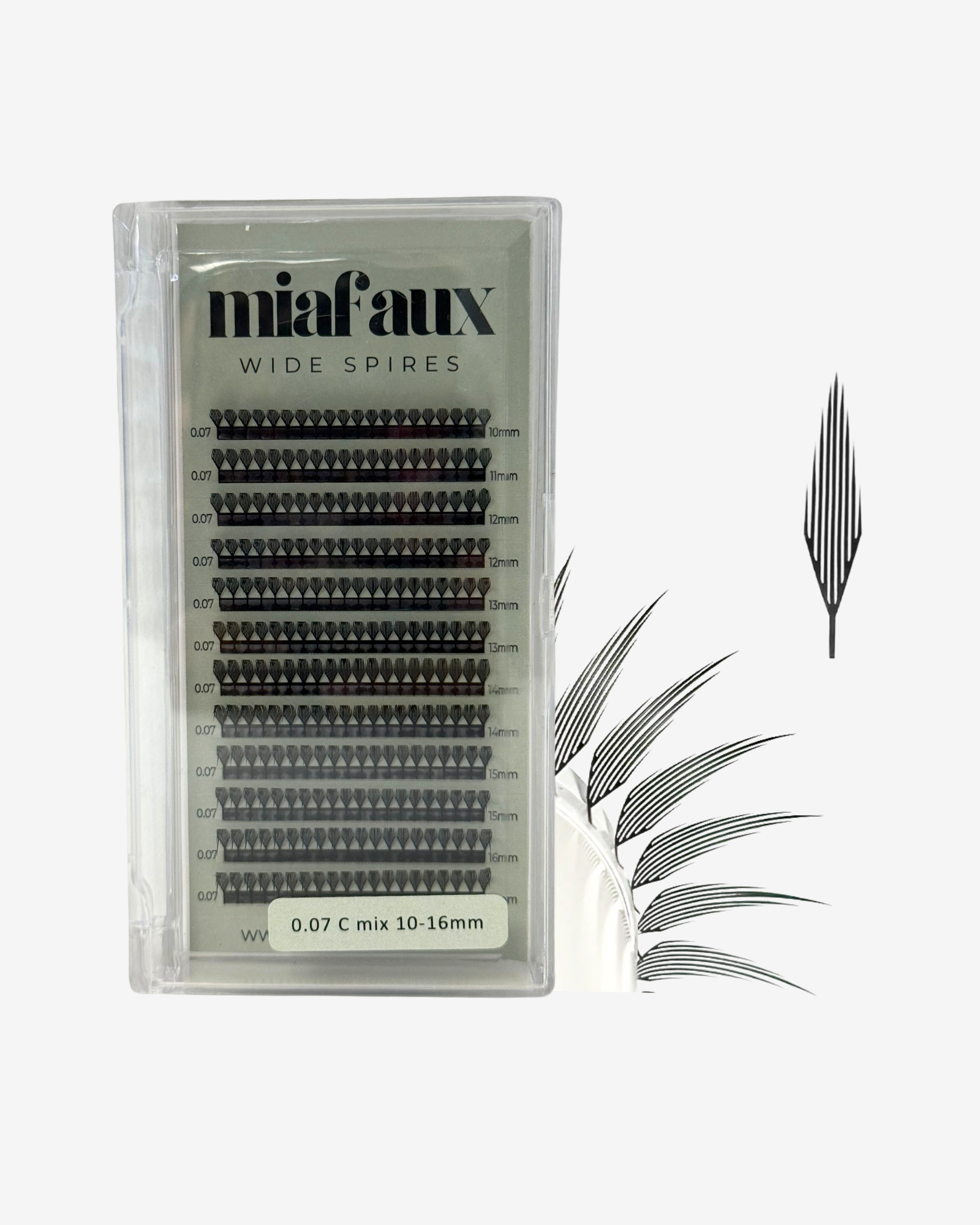 Miafaux Spire Collection - Wide style 12 Lines