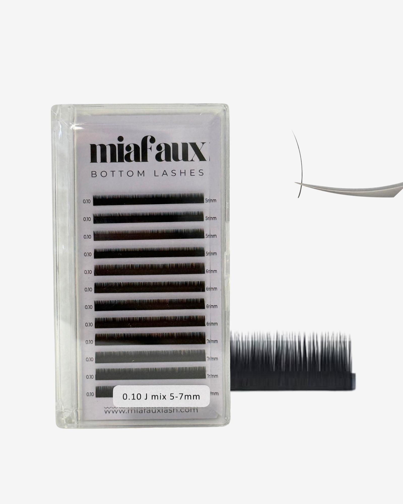 Miafaux Bottom Lashes 12 Lines